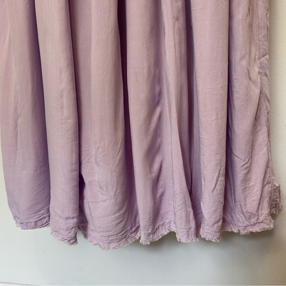 Pink Lily Boho Lavender Purple Crochet Maxi Dress Size Small - Picture 4 of 12